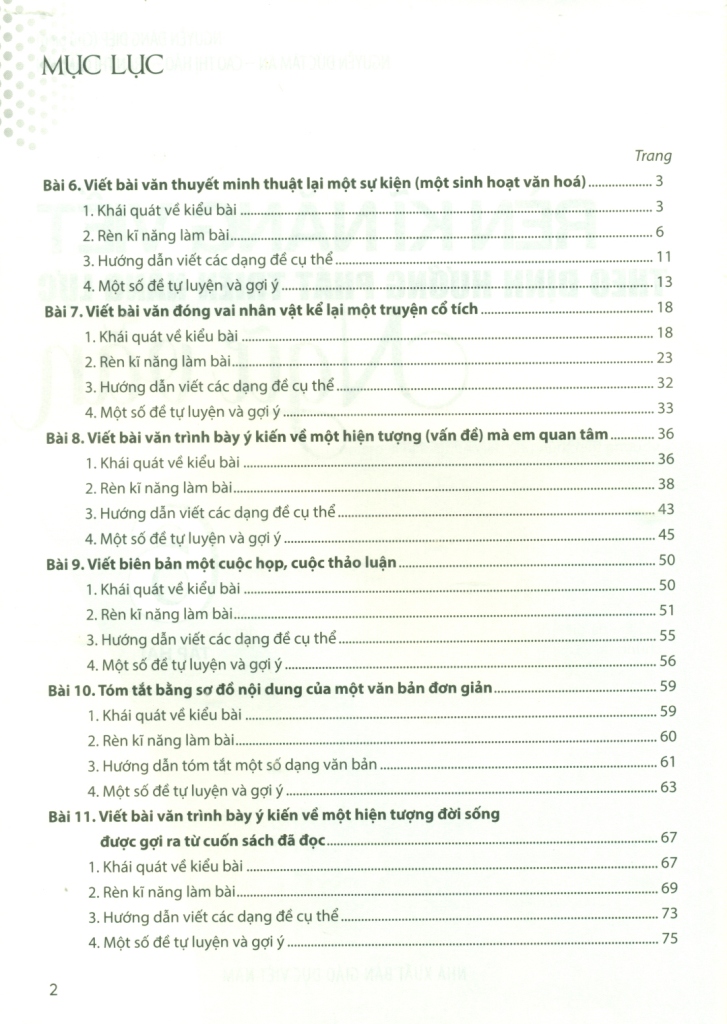 RÈN KĨ NĂNG VIẾT THEO ĐỊNH HƯỚNG PHÁT TRIỂN NĂNG LỰC NGỮ VĂN LỚP 6 - TẬP 2 (Kết nối tri thức với cuộc sống)